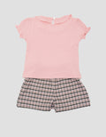 Pipiniko Girls Skirt Pants Suit