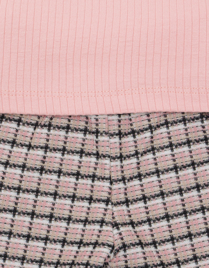 Pipiniko Girls Skirt Pants Suit