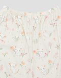 Pipiniko Flower Mouse Baju Tidur Pendek Set Bayi Perempuan