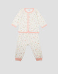 Pipiniko Flower Mouse Baju Tidur Panjang Set Bayi Perempuan