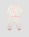 Pipiniko Flower Mouse Baju Tidur Panjang Set Bayi Perempuan
