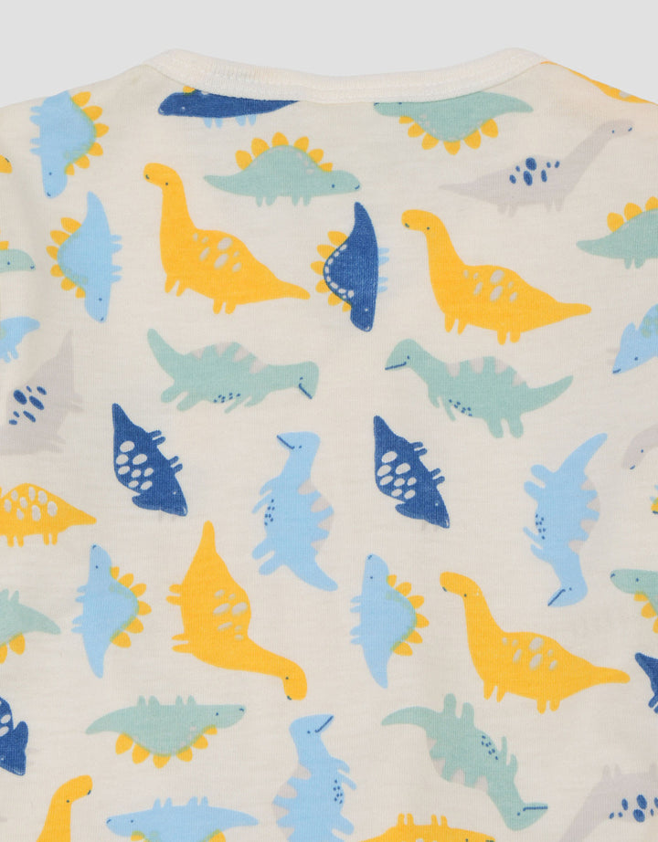 Pipiniko Basic Rawrsome Setelan Pakaian Tidur Bayi