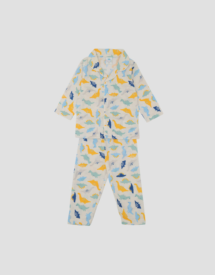 Pipiniko Dino Pakaian Setelan Bayi