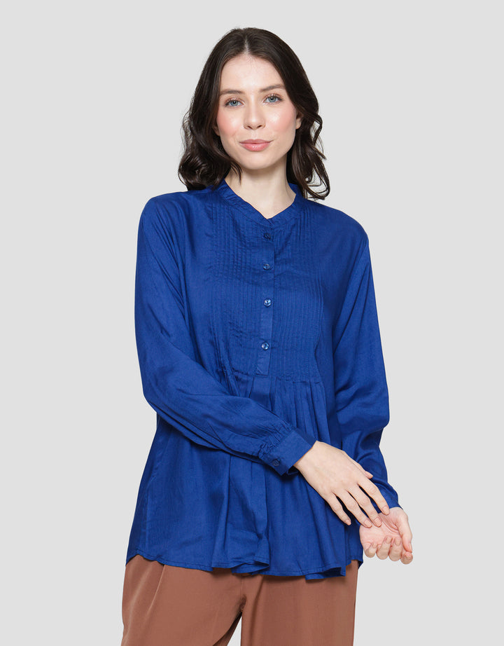 St. Yves Pintuck Blouse Wanita