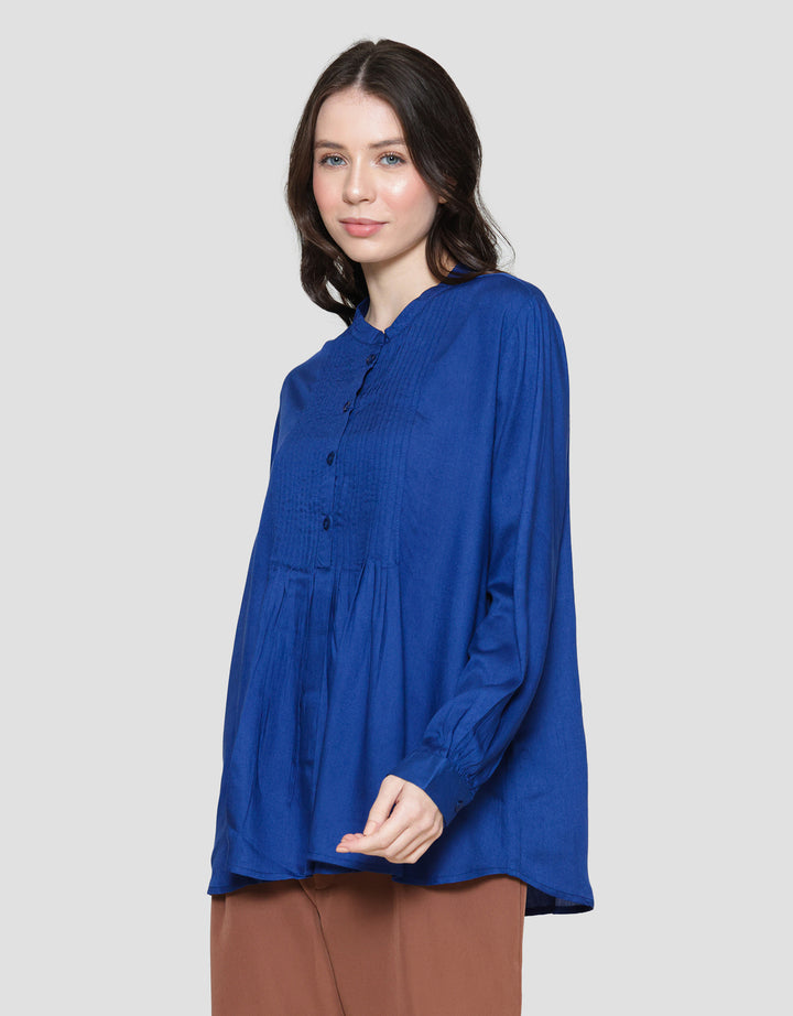 St. Yves Pintuck Blouse Wanita