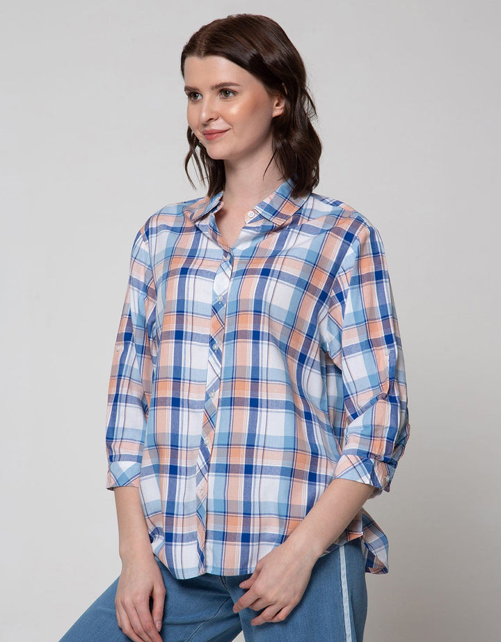 LS SHIRT TOP RYN CHK