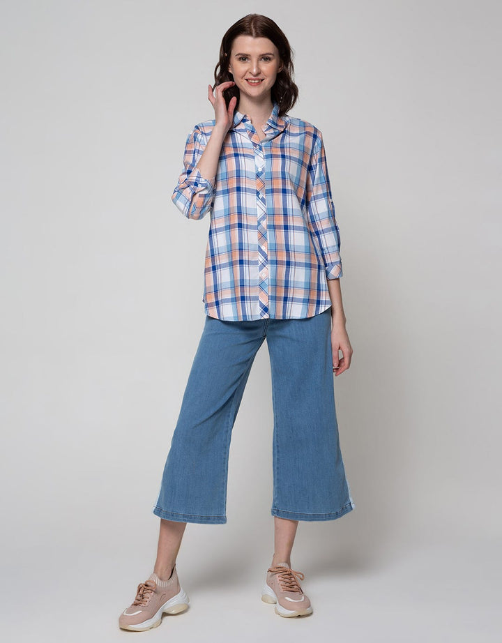LS SHIRT TOP RYN CHK