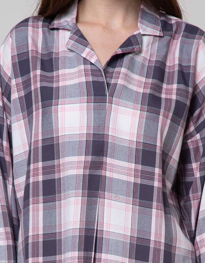 LS SHIRT TOP RYN CHK