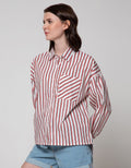 LS SHIRT STR CTN CRP
