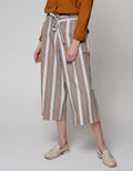 Nevada Long Pants Stripe Culottes Pants