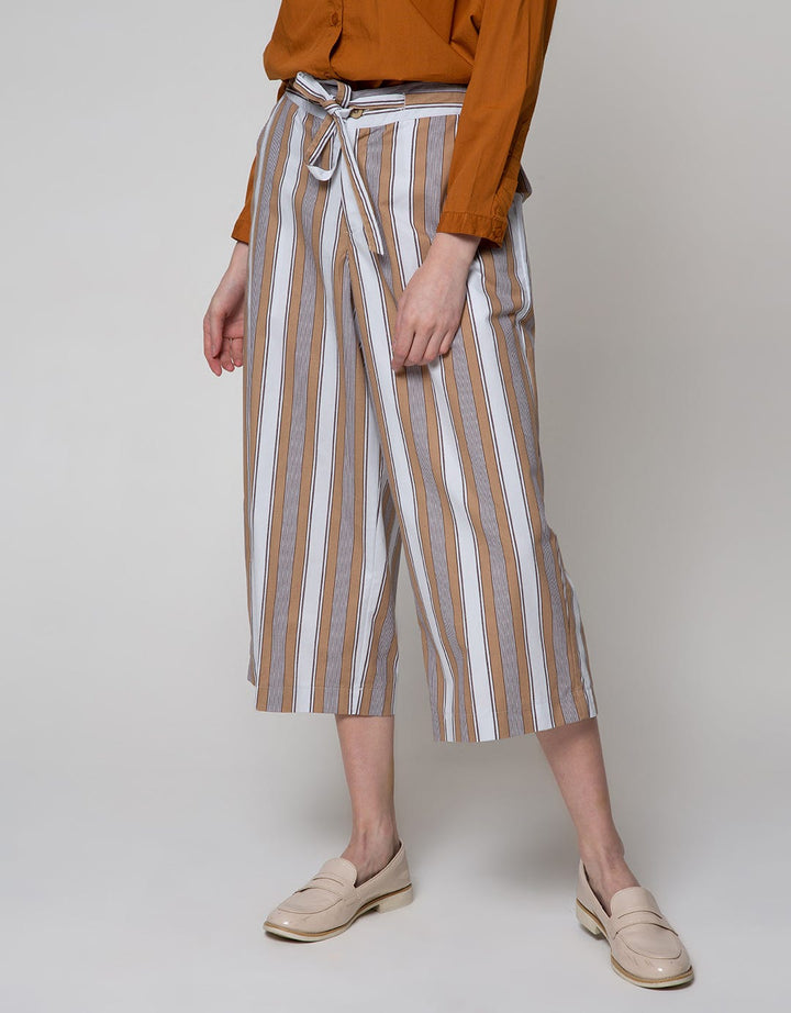 Nevada Long Pants Stripe Culottes Pants