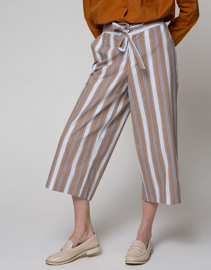 Nevada Long Pants Stripe Culottes Pants