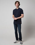 Cardinal Jeans Polo Shirt Wangky Pria
