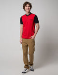 Cardinal Jeans Polo Shirt Wangky Pria