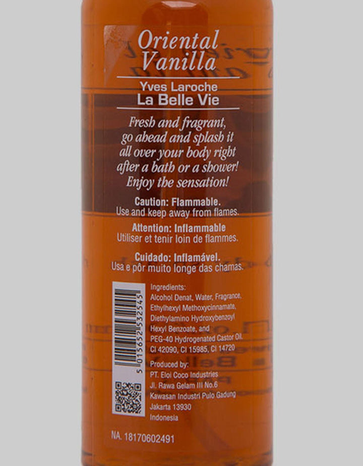 Eloicoco Yves Laroche 200 ML Oriental Vanilla