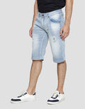 Cardinal Jeans Ripped Detail Celana Pendek Pria