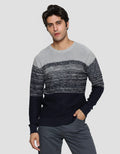 Cardinal Jeans Gradasi Warna Sweater Pria