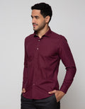 Cardinal Formal Kemeja Lengan Panjang Slim Fit