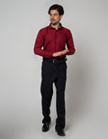 Cardinal Formal Elegant Long Pants