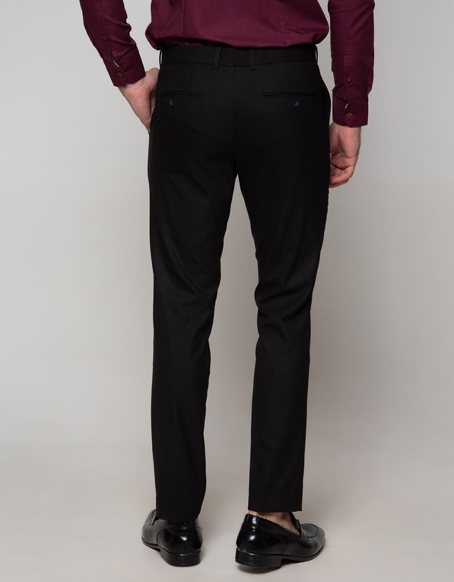 Cardinal Formal Plain Look Zipper Pants