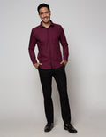 Cardinal Formal Plain Look Zipper Pants