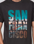 T Zone Short Sleeve T-Shirt Photoprint City Coll San Fransisco