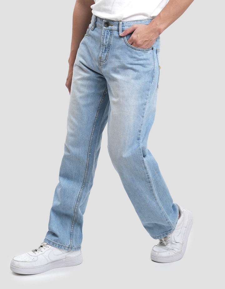 Cardinal Jeans Zipper Celana Panjang Denim Pria