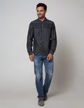 Cardinal Jeans Kemeja Koko Long Sleeve Elegan