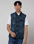 Cardinal Jeans Vest Destroy Detail