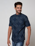 Cardinal Jeans Kemeja Koko Full Print