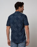 Cardinal Jeans Kemeja Koko Full Print