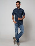 Cardinal Jeans Kemeja Koko Full Print