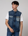 Cardinal Jeans Men's Denim Vest