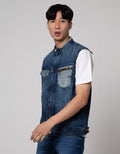 Cardinal Jeans Men's Denim Vest