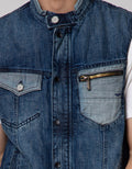 Cardinal Jeans Men's Denim Vest