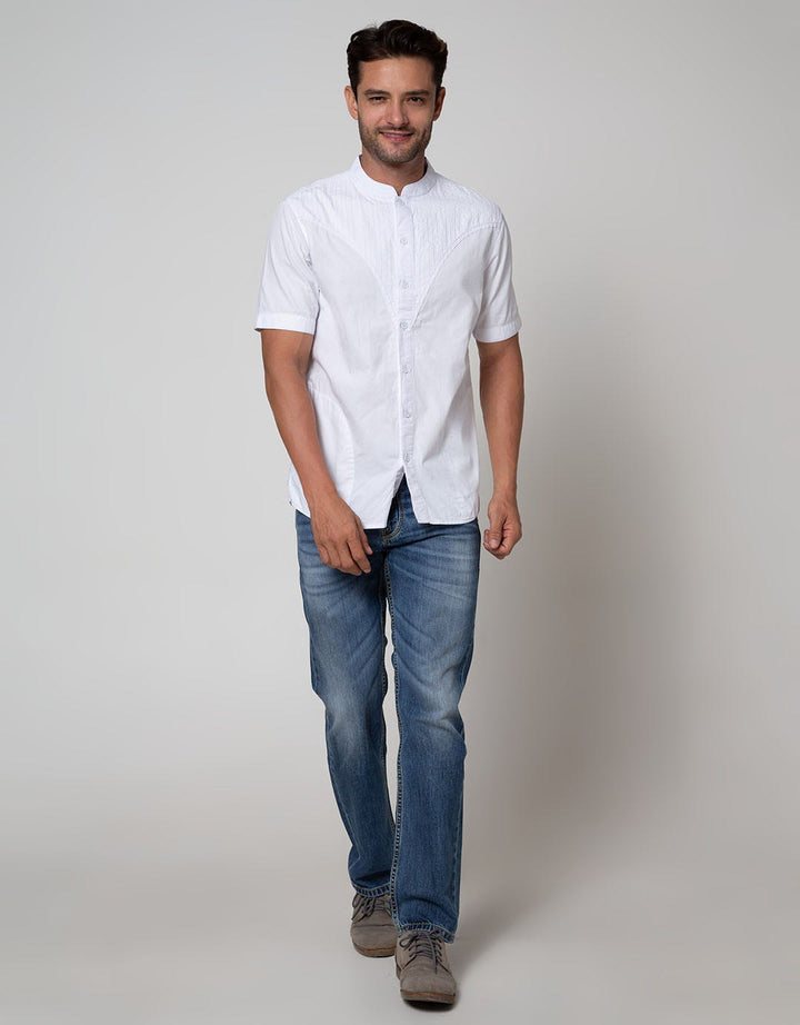 Cardinal Jeans Kemeja Koko Lengan Pendek