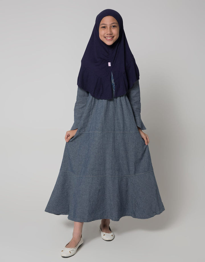 Cardinal Kids Girl Dress Muslim Children's Dress