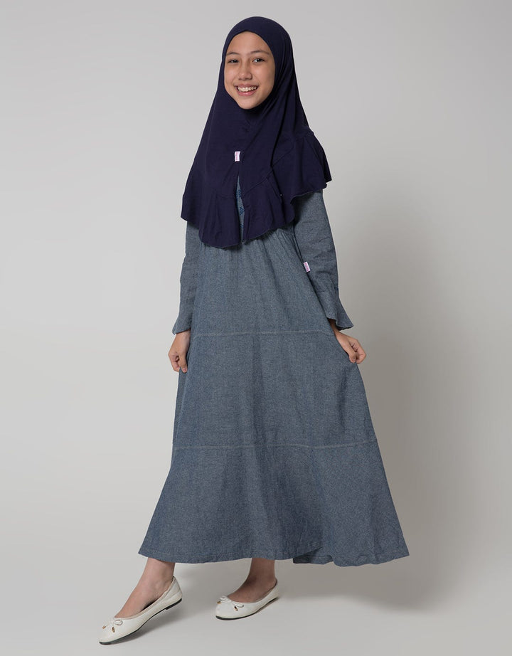 Cardinal Kids Girl Dress Muslim Children's Dress
