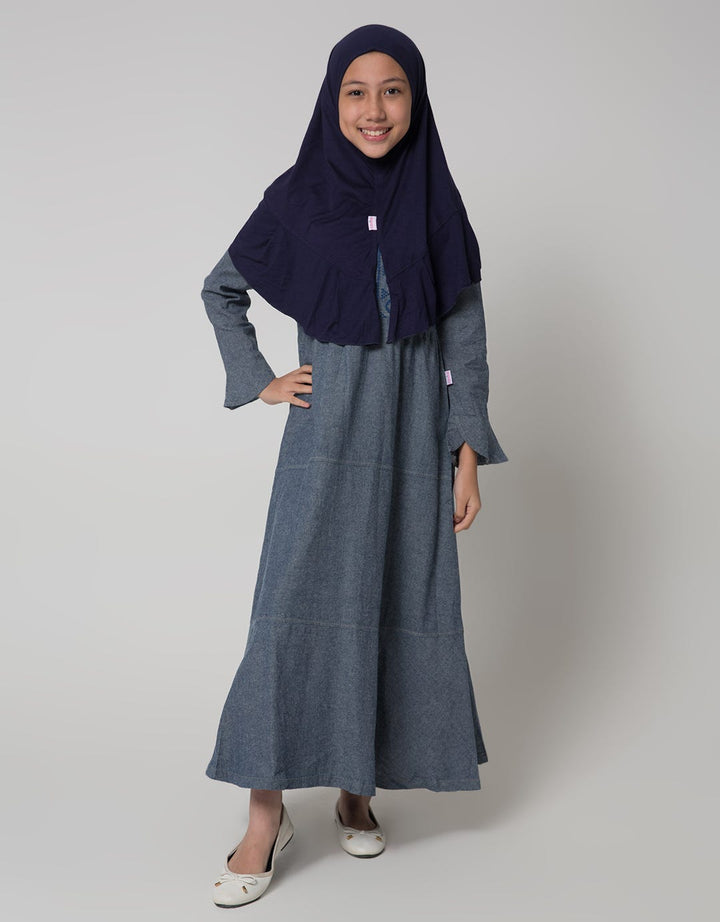 Cardinal Kids Girl Dress Muslim Children's Dress