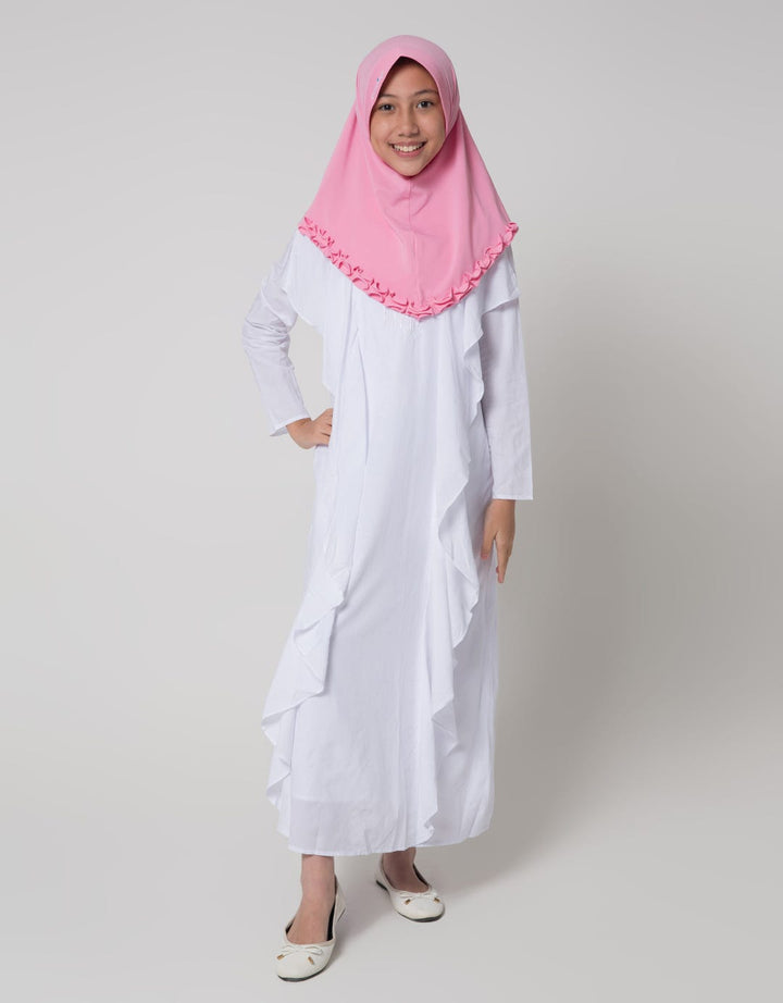 Cardinal Kids Girl Dress Muslim Plain Kids Girls