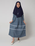 Cardinal Kids Girl Dress Muslim Girls Print Point
