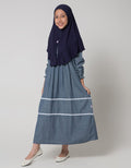 Cardinal Kids Girl Dress Muslim Girls Print Point