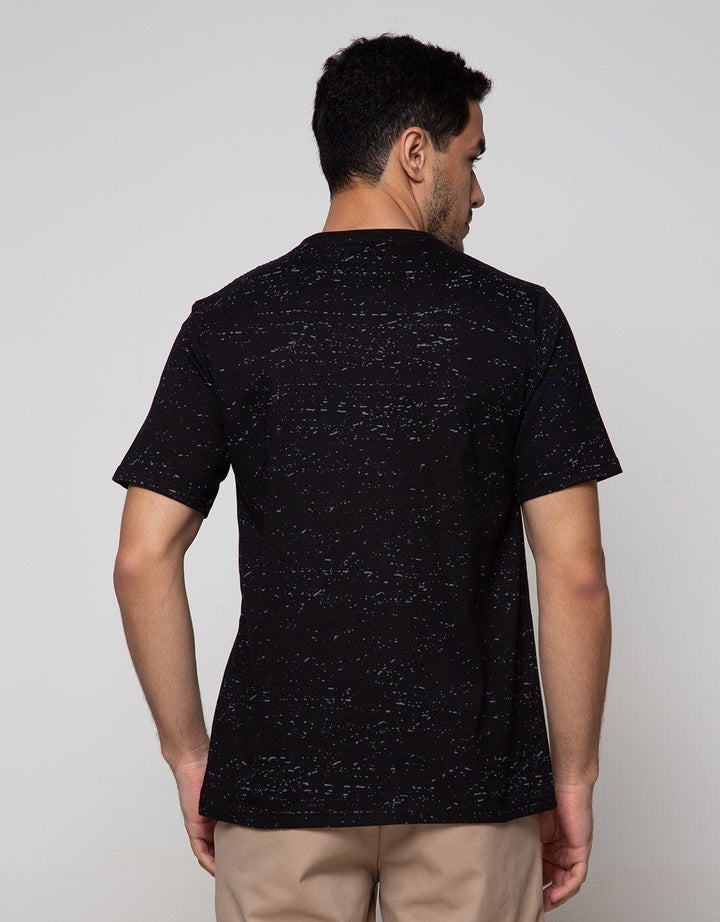 T Zone Short Sleeve T-Shirt Print Aop Abstract Hustle