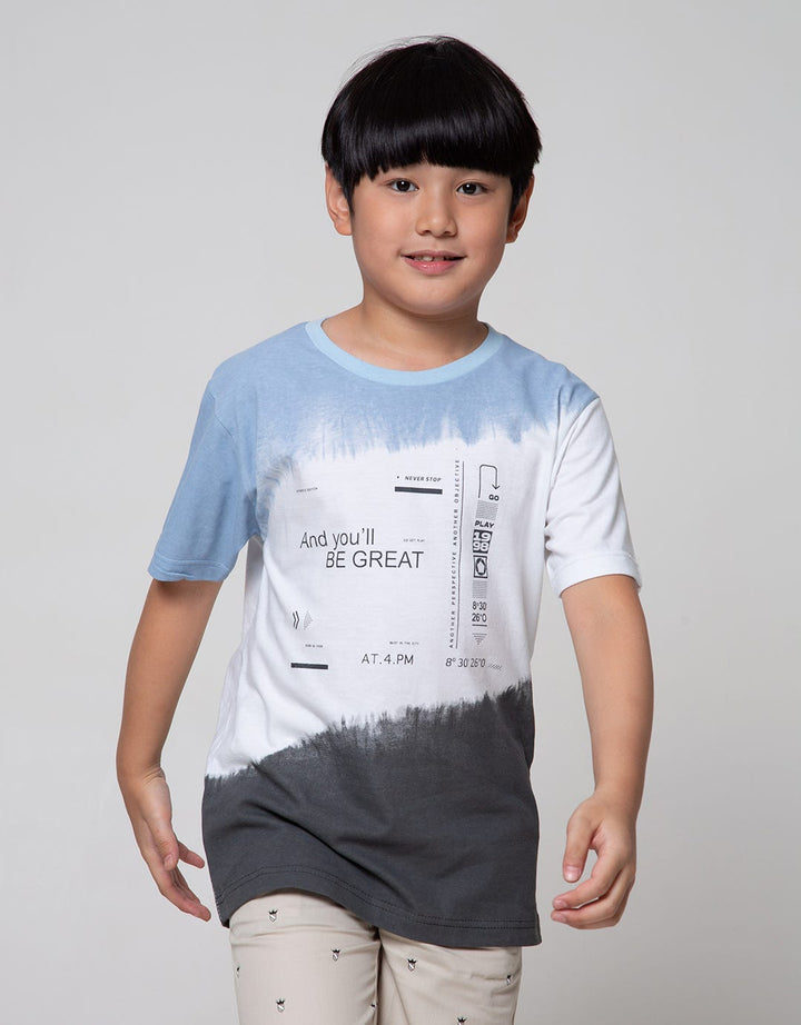 Nevada Short Sleeve T-Shirt Short Sleeve Ombre Never Stop