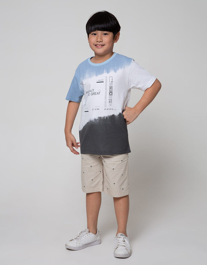 Nevada Short Sleeve T-Shirt Short Sleeve Ombre Never Stop