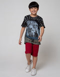 Nevada Short Sleeve T-Shirt Print Wolf