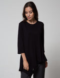 St. Yves Long Sleeve T-Shirt Flowy Rayon Spandex