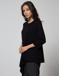 St. Yves Long Sleeve T-Shirt Flowy Rayon Spandex