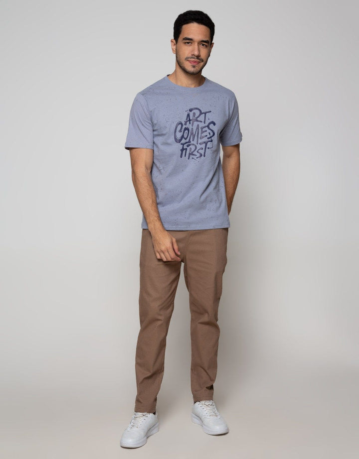T Zone Short Sleeve T-Shirt Print Aop Art Comes First