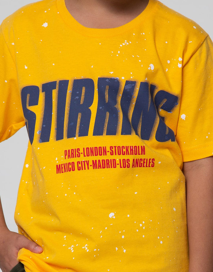 Nevada Short Sleeve T-Shirt Splash Stirring